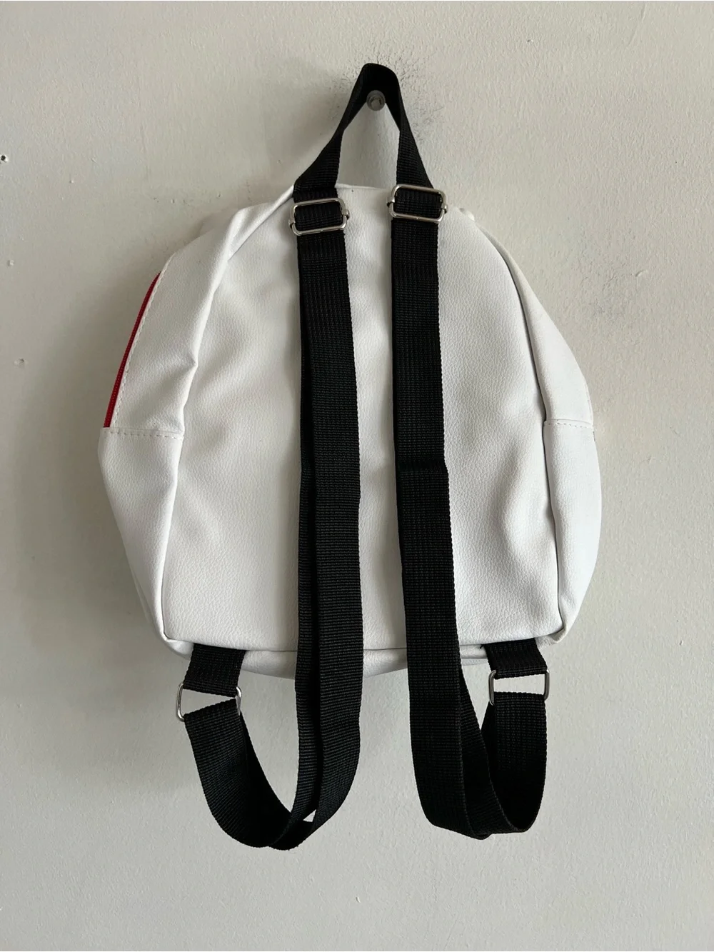 Hello Kitty White and Red Kids Backpack with Bow Accent